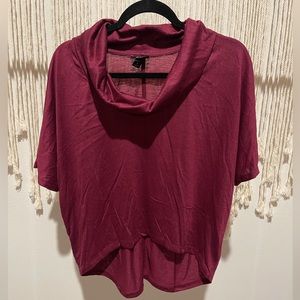 Y2K Mossimo Dressy Casual High-Low Oversized Top Sz S